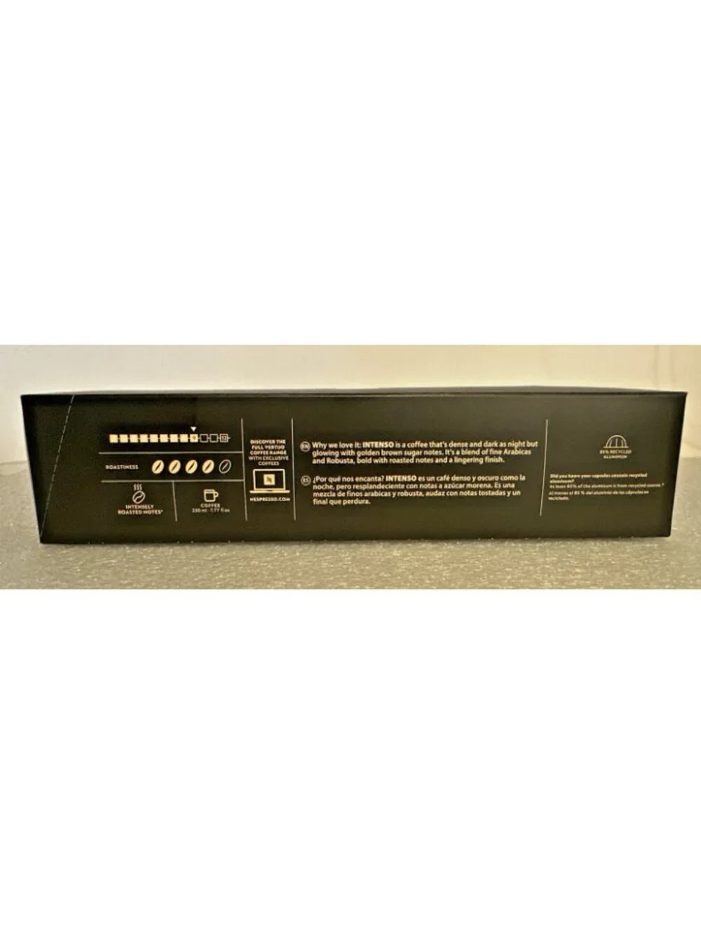 Nespresso Vertuo Intenso Coffee Capsules 10 Pods BB: 8/31/2027 Brand New Sealed